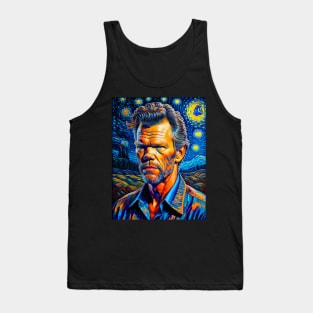 Randy Travis in starry night Tank Top